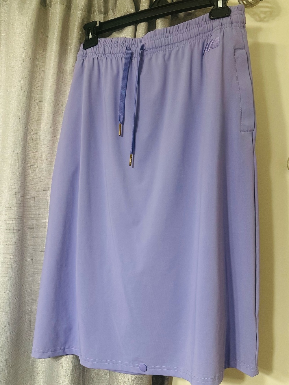 ModWear Women's Athletic Lavender Drawstring Skirt